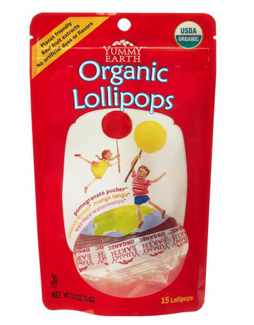 Yummy Earth Organic Fruit Lollipops