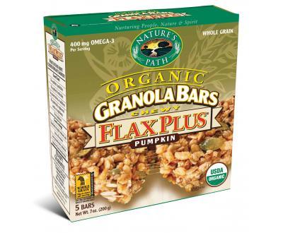 Nature's Path Organic Chewy Flax Plus Pumpkin Granola Bar