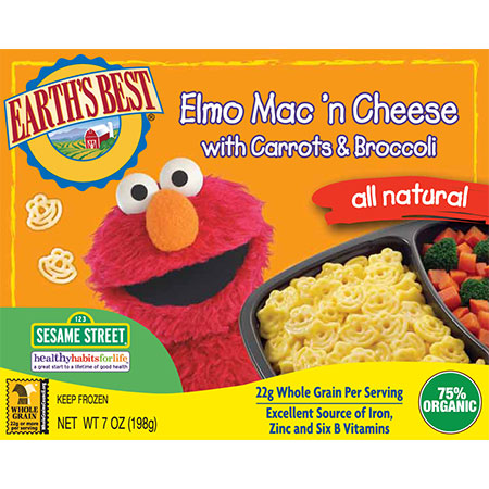 Earth's Best Elmo Mac'n Cheese