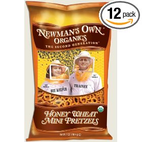Newman's Own Organic Honey Wheat Mini Pretzels