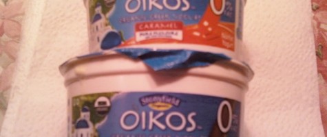 Oikos Caramel and Chocolate Greek Yogurt