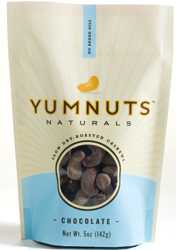 Yumnuts Naturals Chocolate Slow Dry-Roasted Cashews