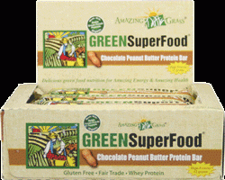 Amazing Grass GREEN SuperFood Chocolate Peanut Butter Protein bar
