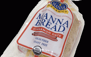 Manna Organics Cinnamon Date and Carrot Raisin Manna Bread