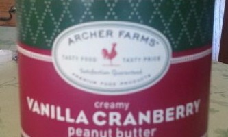 Archer’s Farms Vanilla Cranberry Peanut Butter