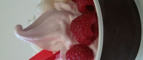 Red Mango Raspberry Cheesecake Frozen Yogurt