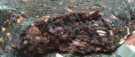 Corazonas Chocolate Brownie & Almonds Oatmeal Squares