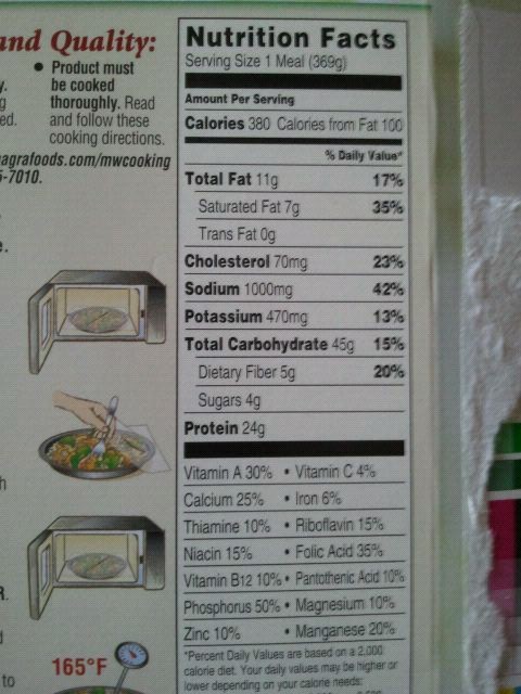 marie callender #39 s creamy parmesan chicken pot pie nutrition facts