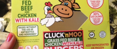 Cluck’nMOO Grass Fed Beef & Chicken Burgers with Kale
