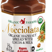 Nocciolata Organic Hazelnut Spread with cocoa and milk by Rigoni di Asiago