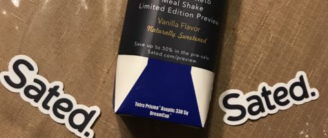 Sated Complete Keto Meal Replacement Shake