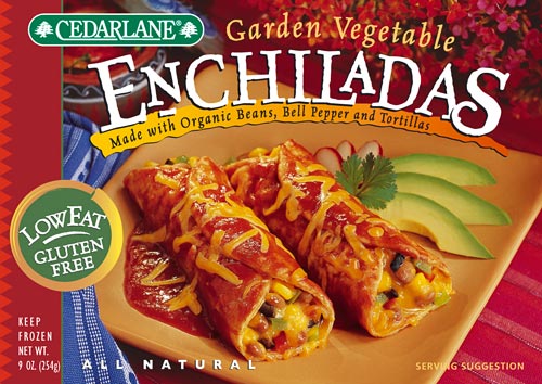 Cedarlane Garden Vegetable Enchiladas