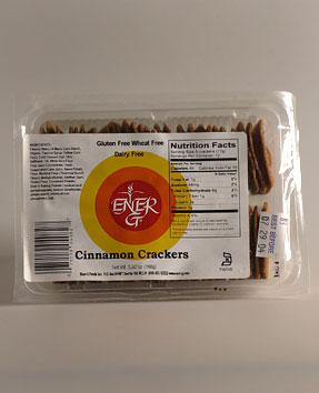 Ener-G Foods Gluten Free Cinnamon Crackers