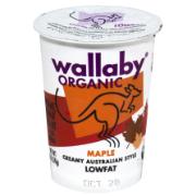 Wallaby Organic Maple Yogurt