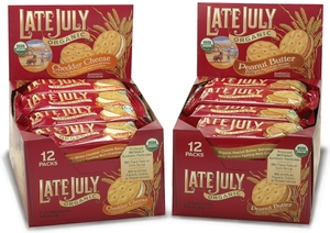 Late July Organic Peanut Butter Sandwich Crackers