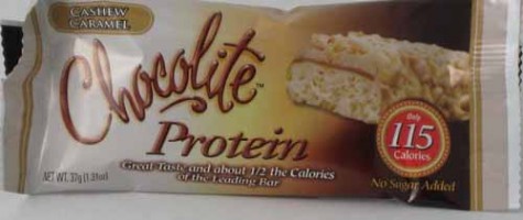 Chocolite Caramel Cashew Protein Bar