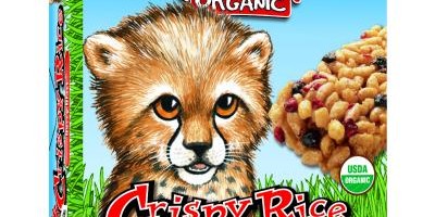 Nature’s Path Envirokidz Organic Crispy Rice Bars Berry Blast and Peanut Choco Drizzle