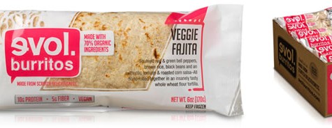 Evol Veggie Fajita Burrito