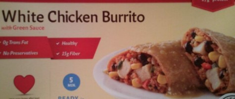 Meals to Live White Chicken Burrito