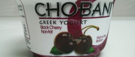 Chobani 0% Black Cherry Greek Yogurt