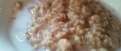 Apple Cinnamon “Rice Pudding” Oatmeal