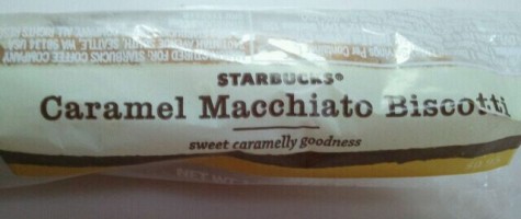 Starbucks Caramel Macchiato Biscotti