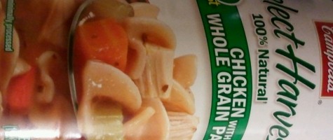 Campbell’s Select Harvest Chicken with Whole Grain Pasta Soup