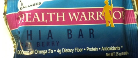 Health Warrior Chia Bar in Coconut, Acai Berry, and Chocolate Peanut Butter