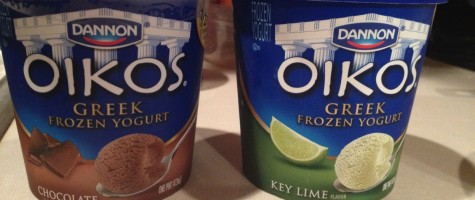 Oikos Green Frozen Yogurt Chocolate & Key Lime