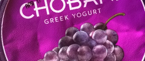 Chobani Concord Grape Blended Yogurt