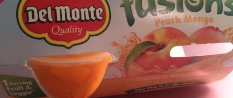 Del Monte Fruit & Veggie Fusions Peach Mango Fruit Cups