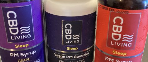 CBD living Vegan PM Gummies & PM Syrup