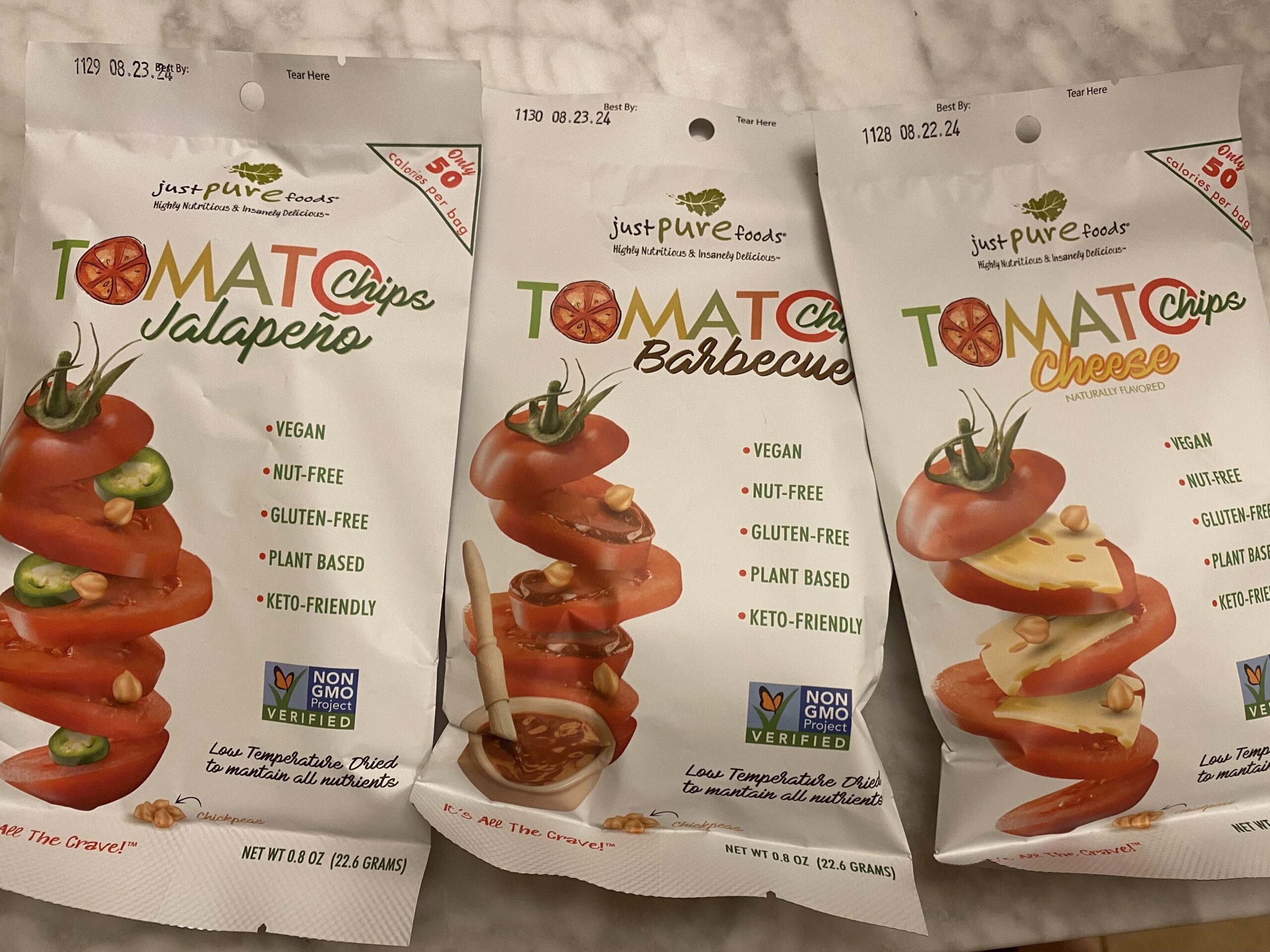 Just Pure Foods Tomato Chips